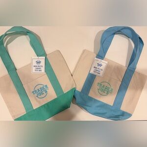 Trader Joe's Canvas Mini Tote Bag - limited Eater edition.